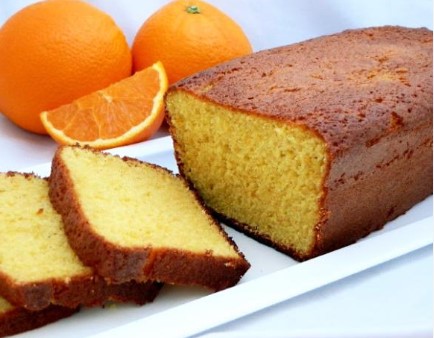 Pastel de naranja sin gluten
