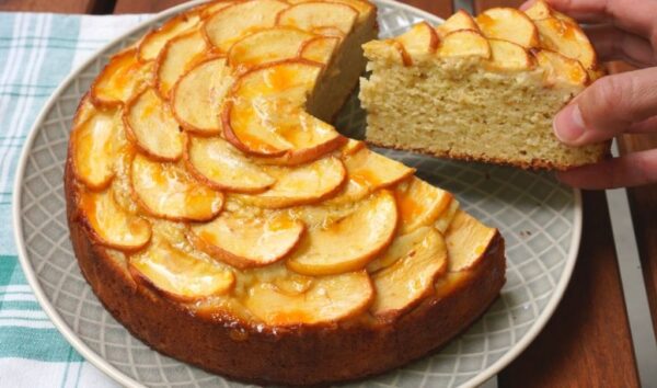 Mini pastel de manzana sin gluten