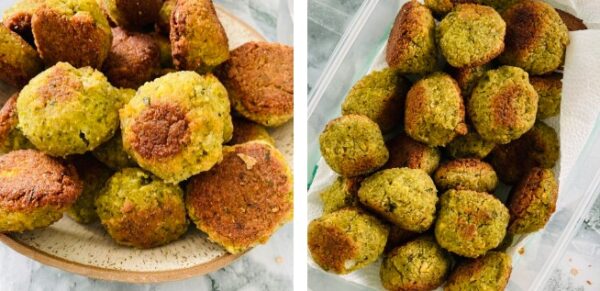 Falafels o croquetas de batata dulce sin gluten